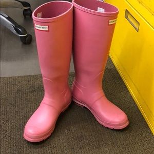 Hunter original tall rain boot Rhodonite Pink